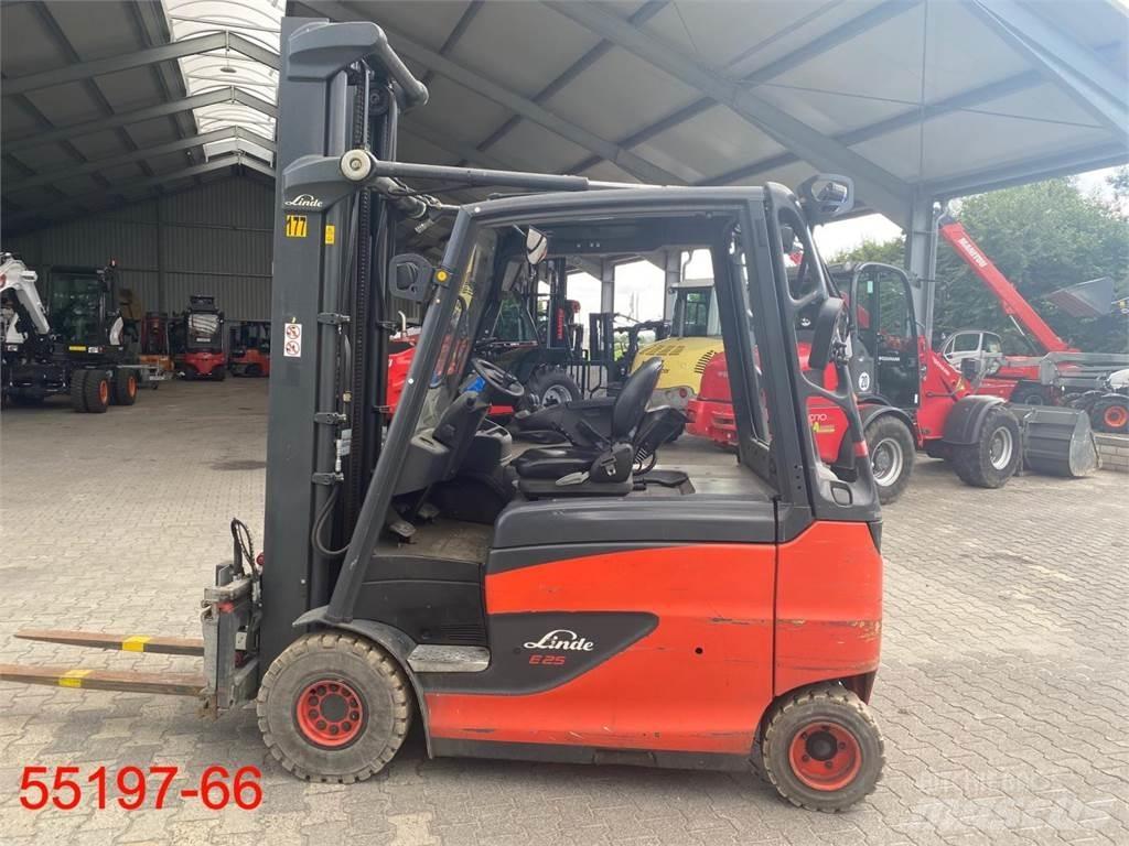 Linde E 25 HL - 01 600 电动叉车