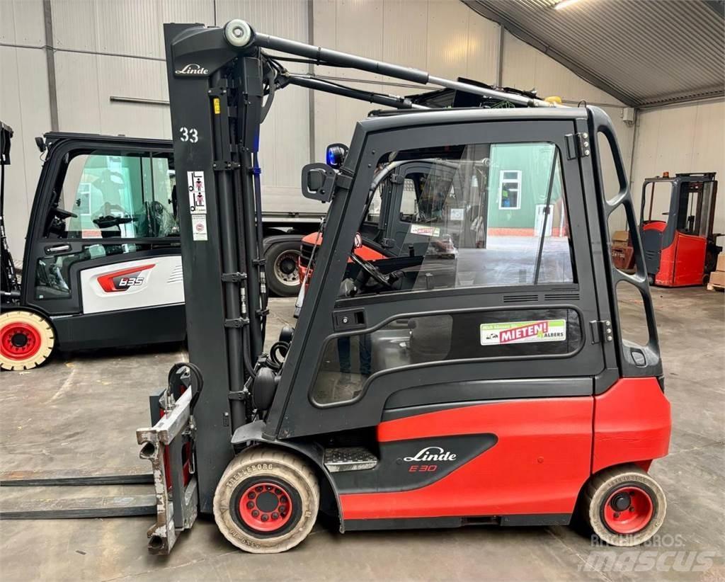 Linde E 30 - 01 电动叉车