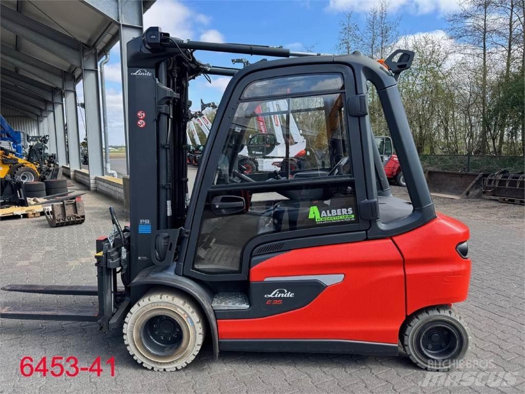 Linde E 35 L 01 电动叉车