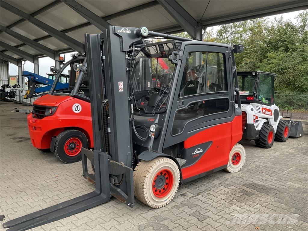 Linde E 50 HL 01 电动叉车
