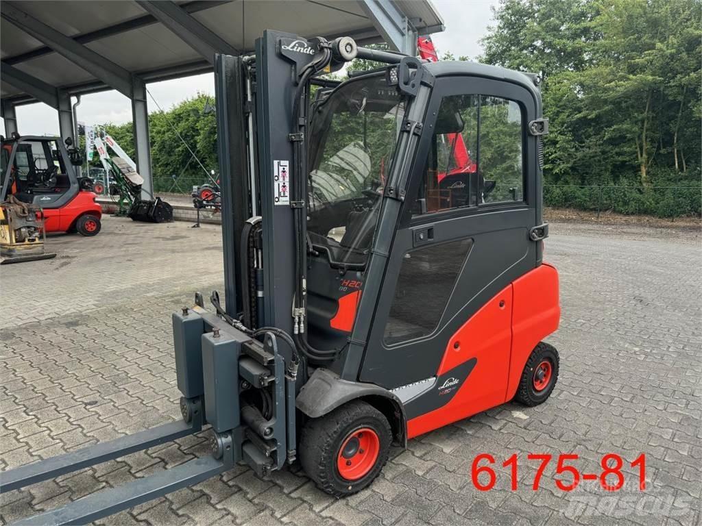 Linde H 20 T 01 天然气叉车