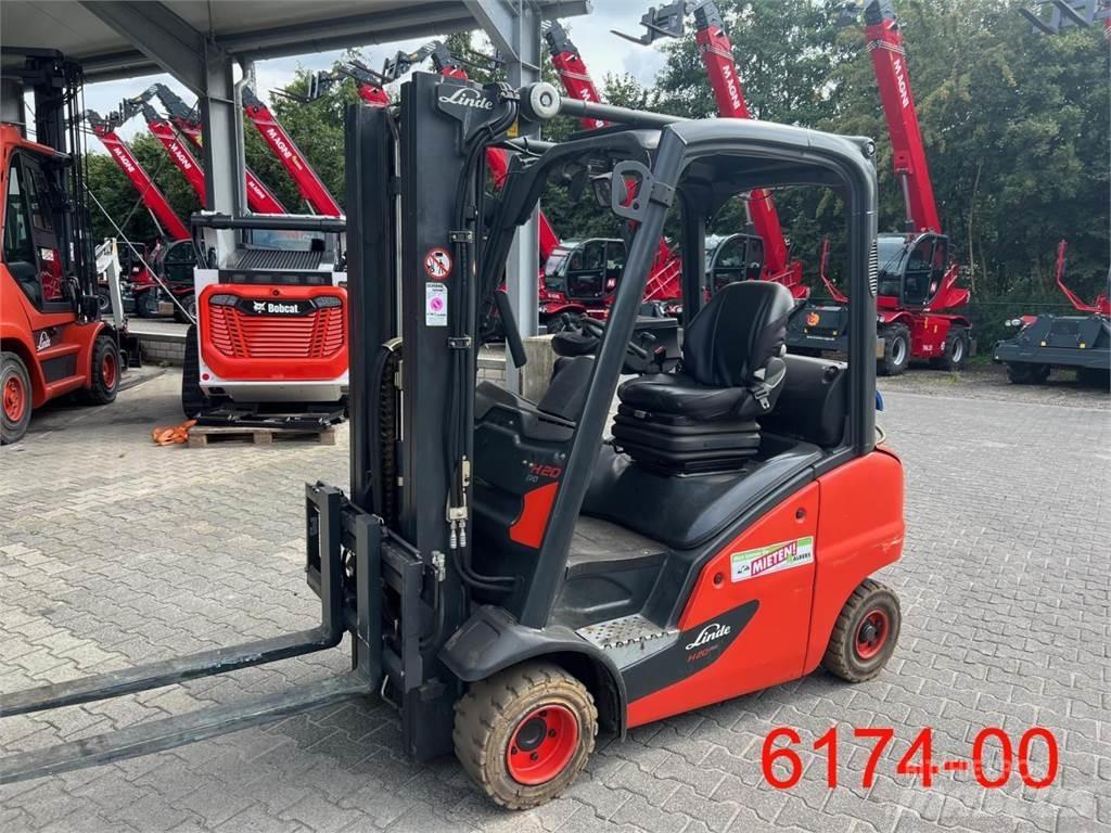 Linde H 20 T EVO 天然气叉车