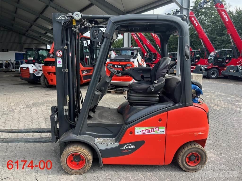Linde H 20 T EVO 天然气叉车