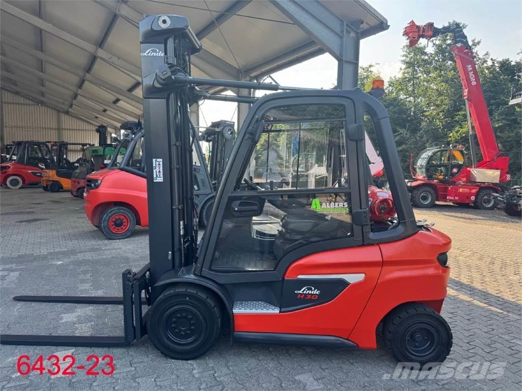 Linde H 30 T 01 天然气叉车