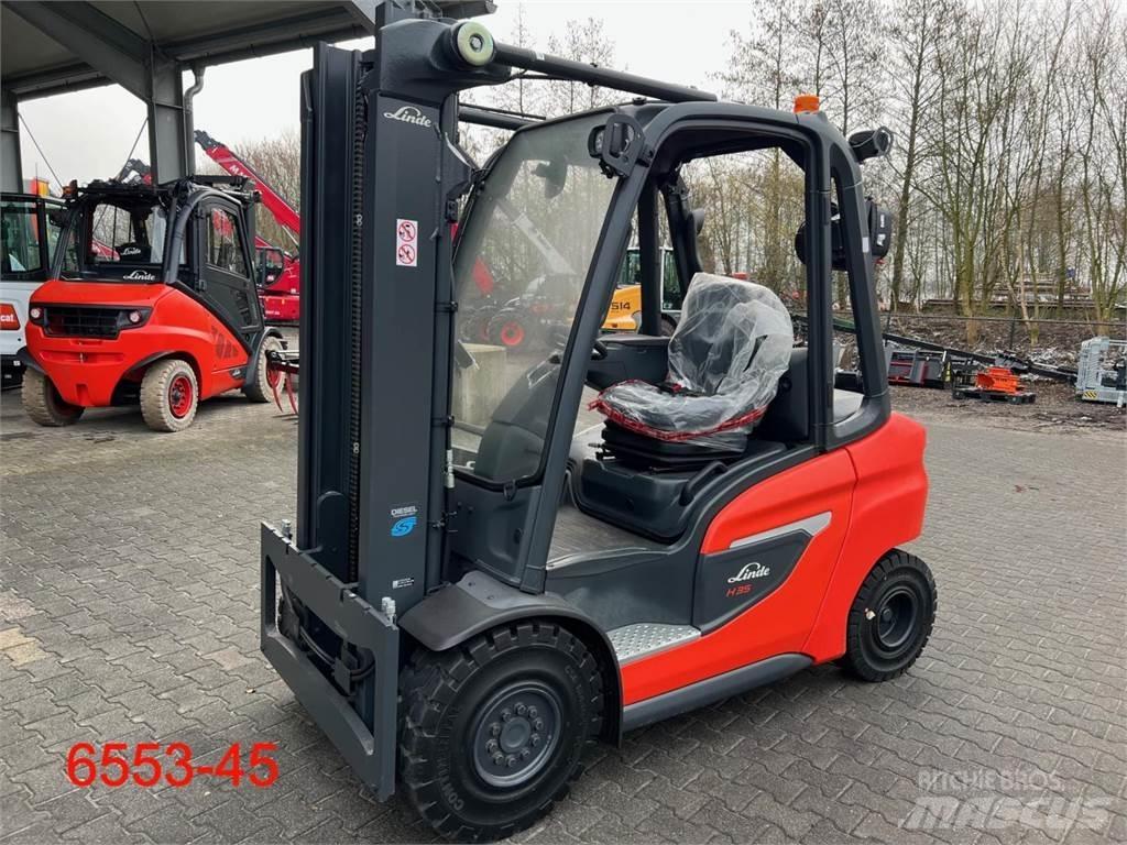Linde H 35 D 01 柴油叉车