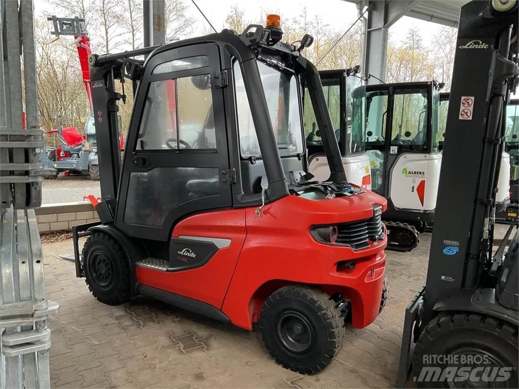 Linde H 35 T 01 天然气叉车