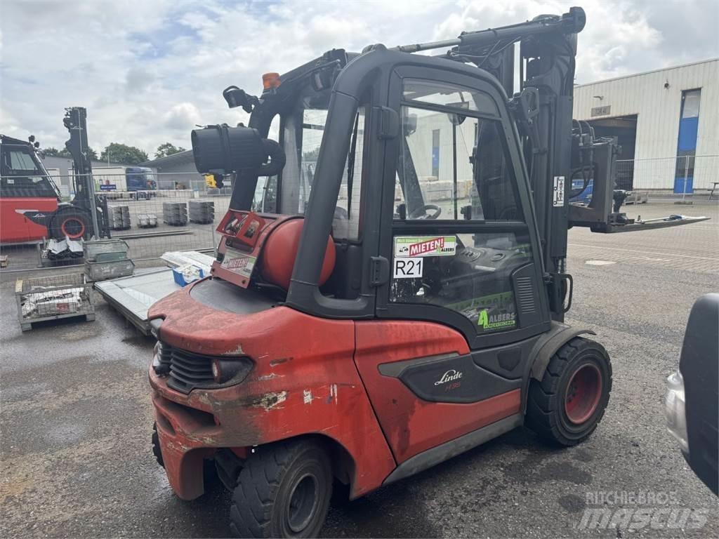 Linde H 35 T 01 天然气叉车