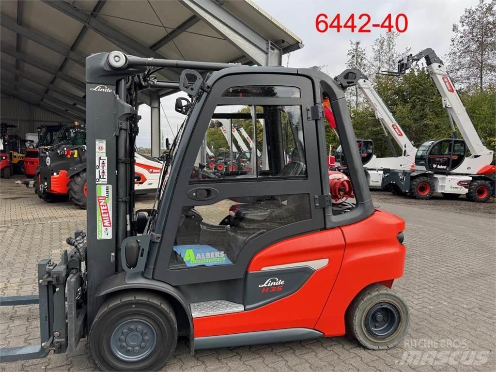 Linde H 35 T 01 天然气叉车