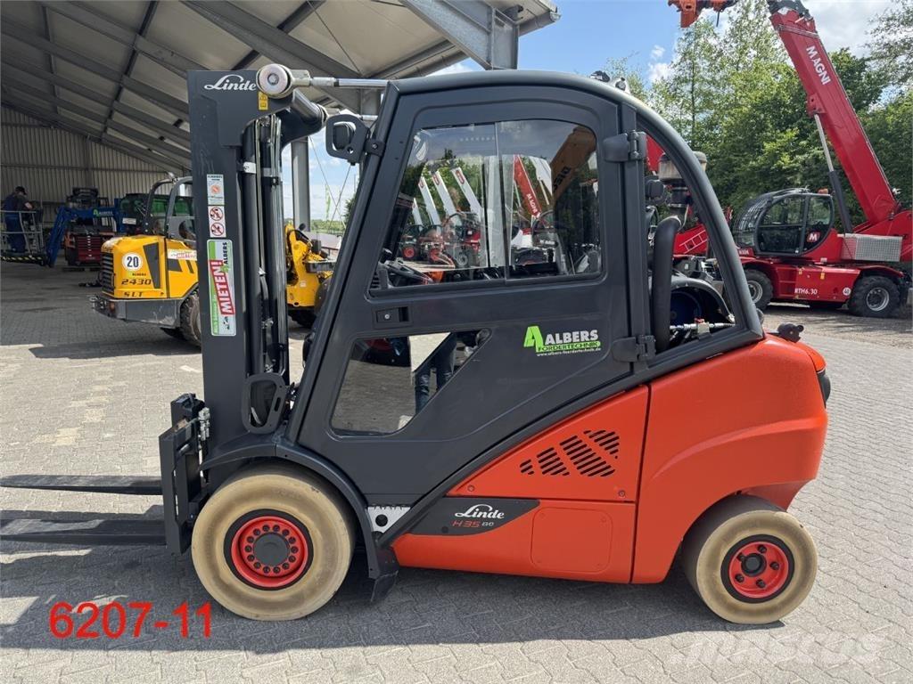 Linde H 35 T -02 天然气叉车