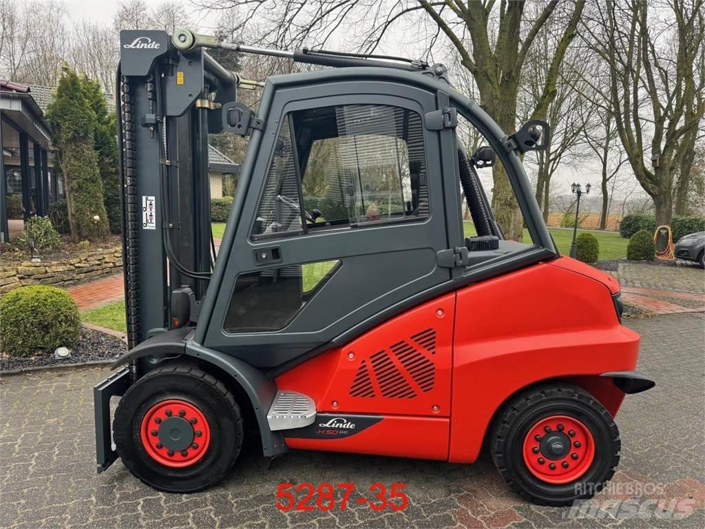 Linde H 50 D 02 600 柴油叉车