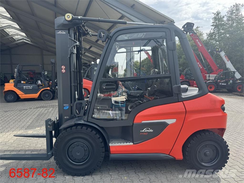 Linde H 50 D (1204) 柴油叉车