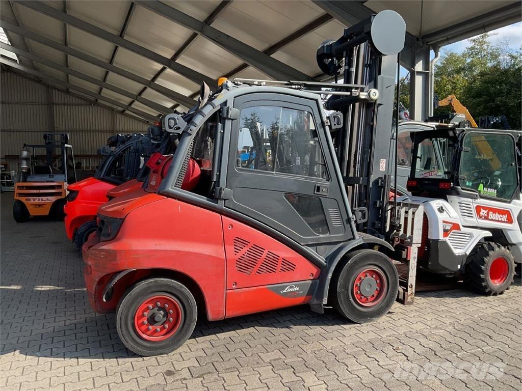 Linde H 50 T 02 600 天然气叉车