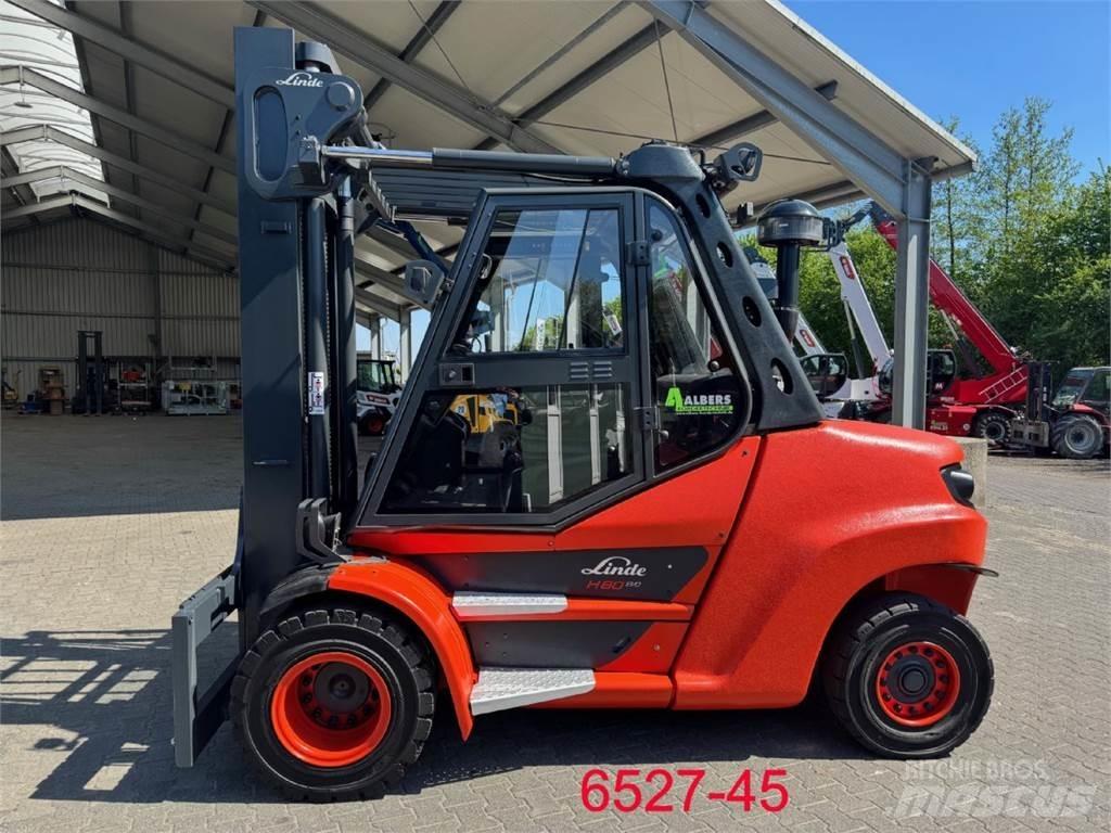 Linde H 80 D 03 / 900 柴油叉车