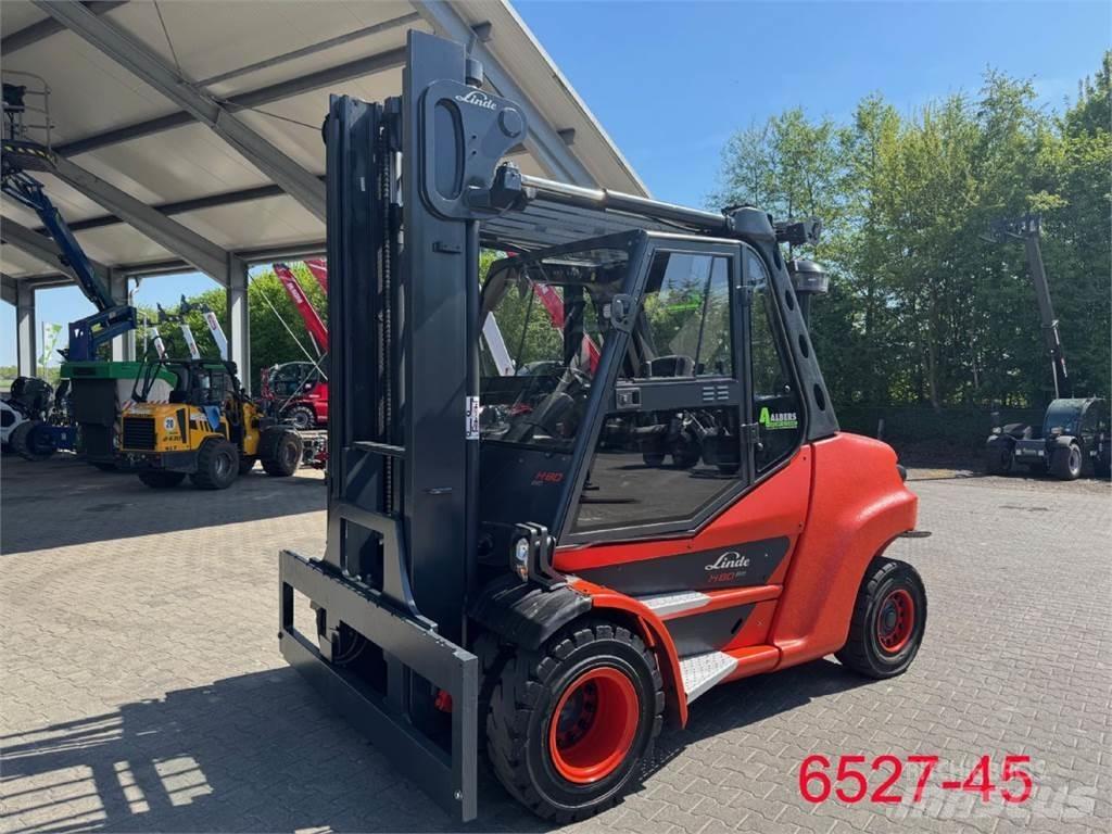 Linde H 80 D 03 / 900 柴油叉车