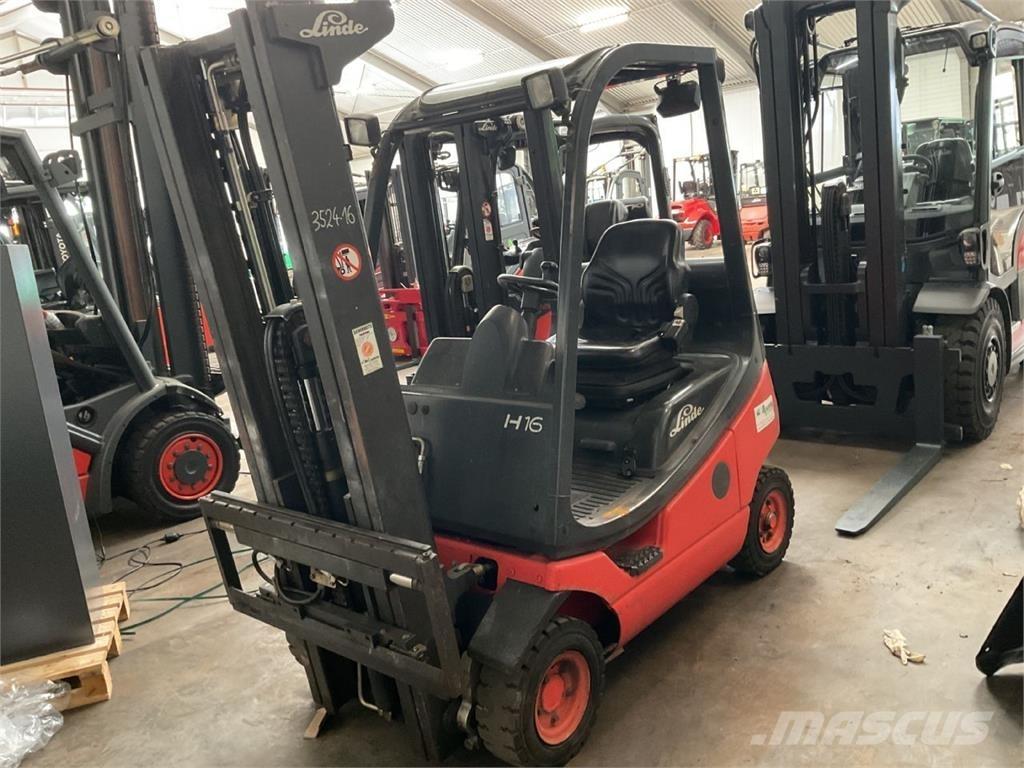 Linde H16T-03 天然气叉车