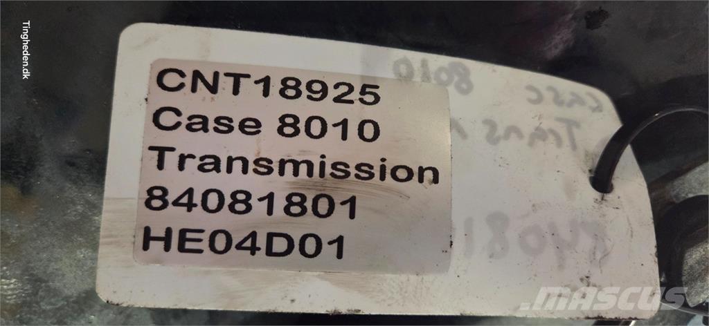 CASE 8010 传动装置