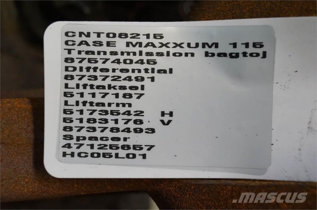CASE Maxxum 115 传动装置