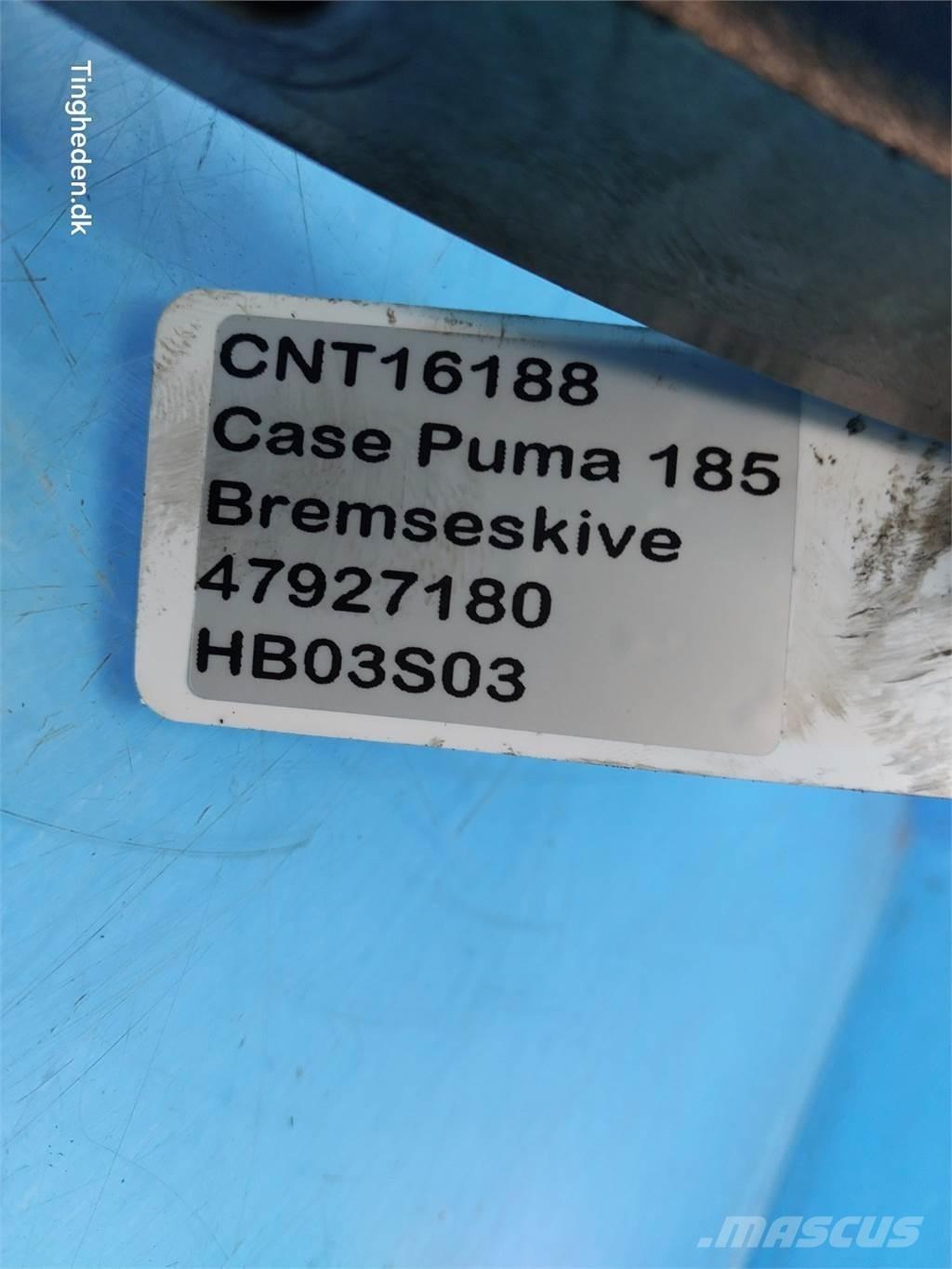 CASE Puma 185 传动装置