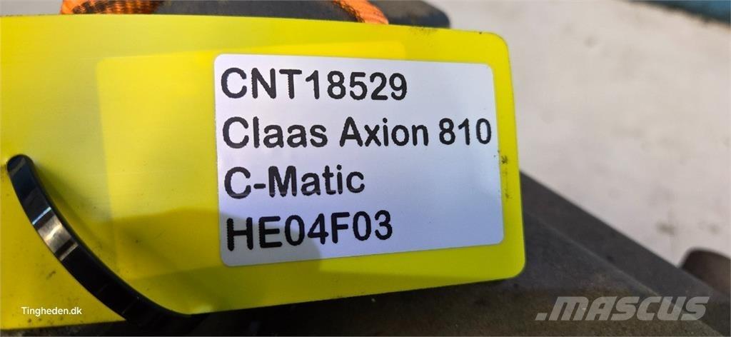 CLAAS Axion 810 传动装置