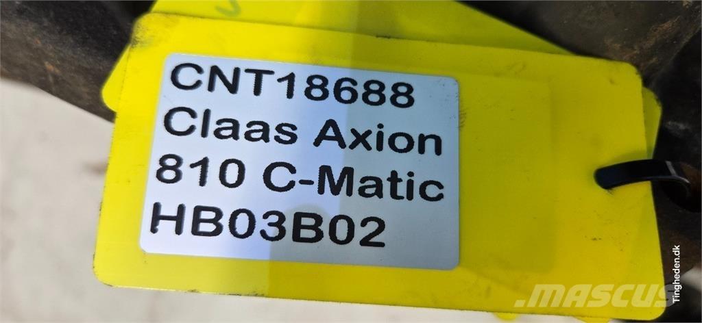 CLAAS Axion 810 传动装置