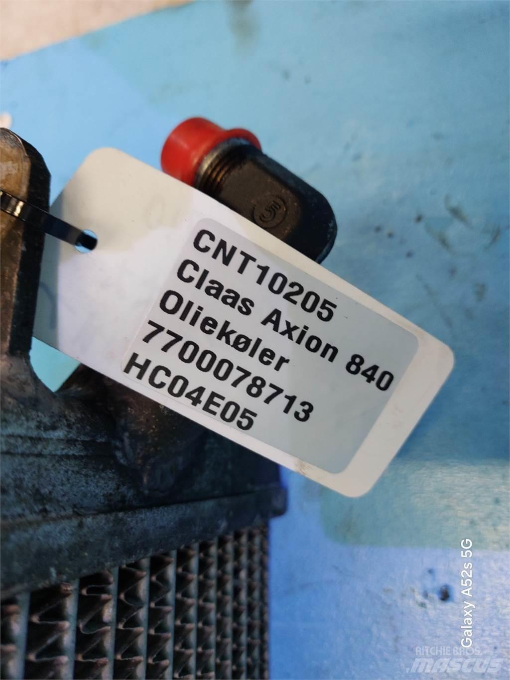 CLAAS Axion 840 散热器