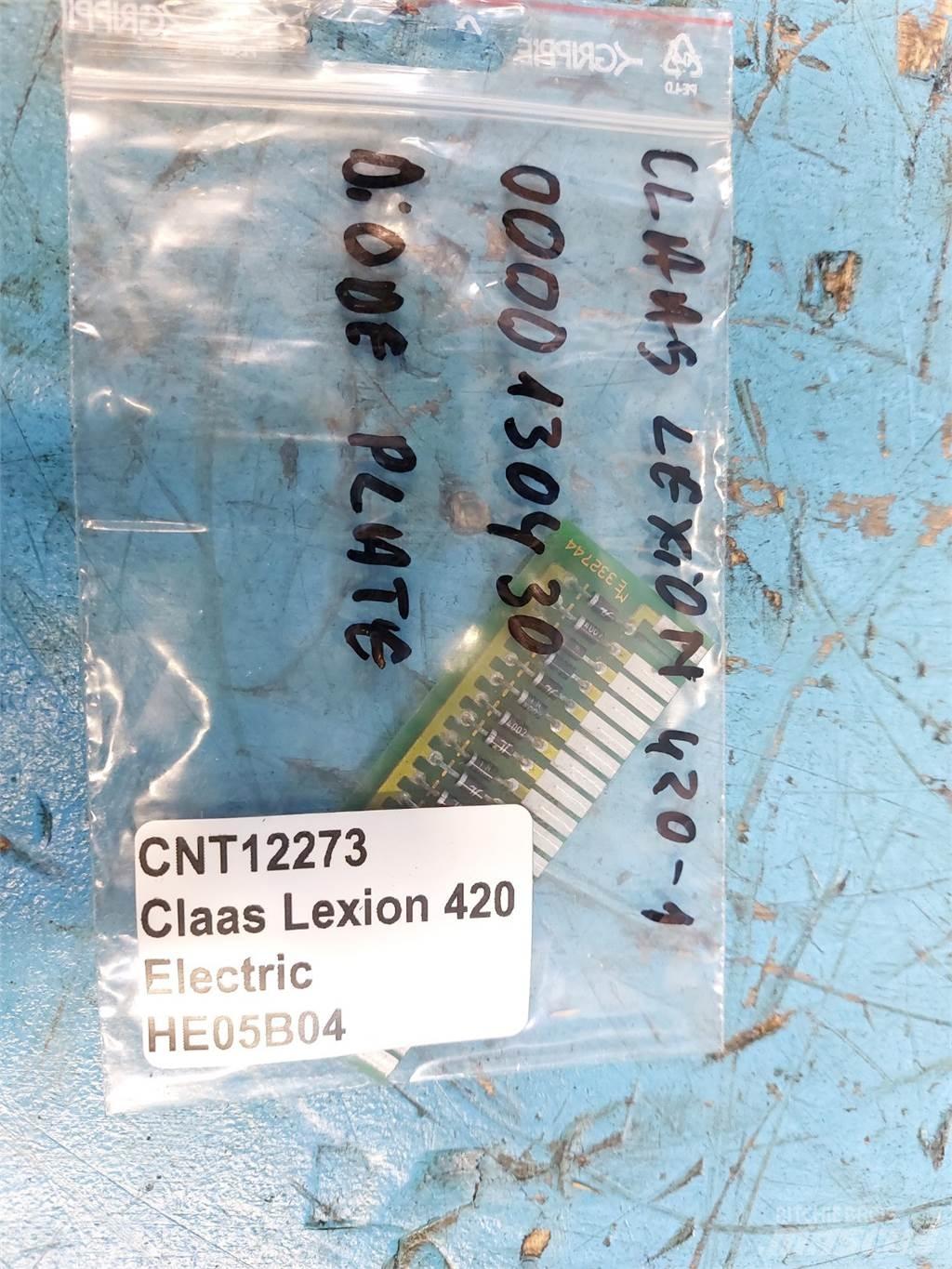 CLAAS Lexion 420 电子设备