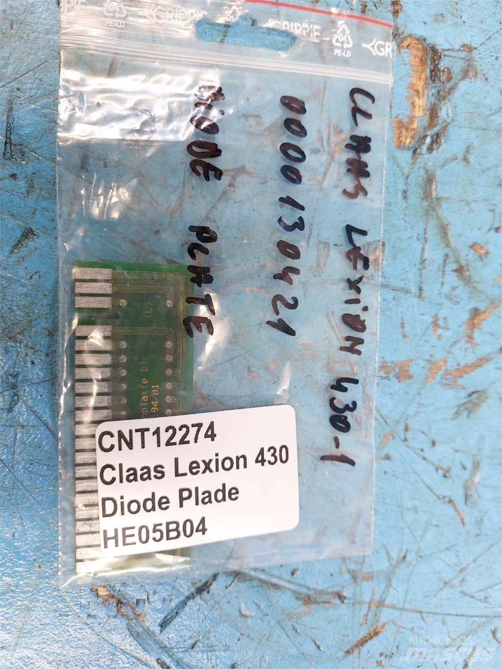CLAAS Lexion 430 电子设备