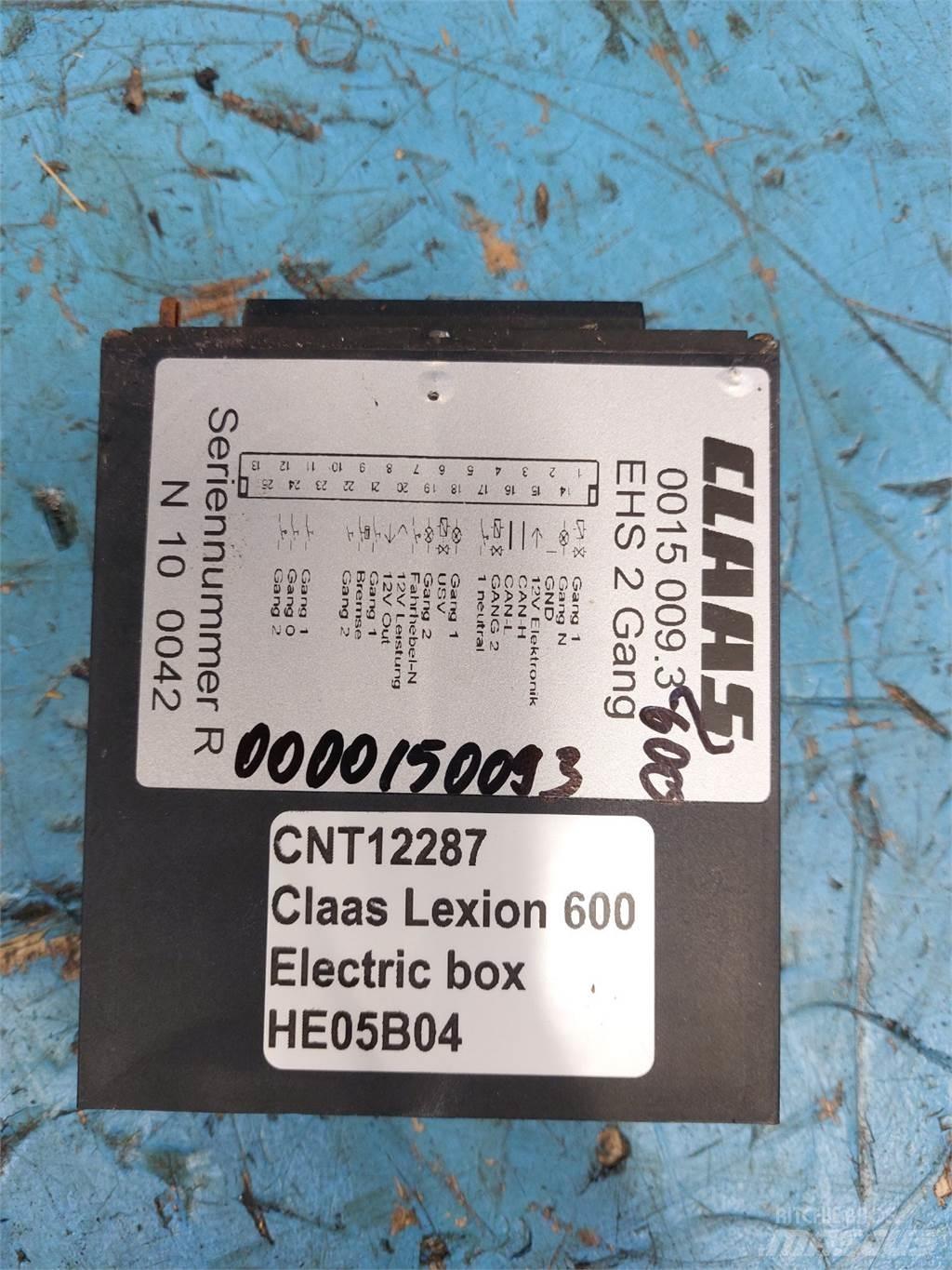 CLAAS Lexion 600 电子设备