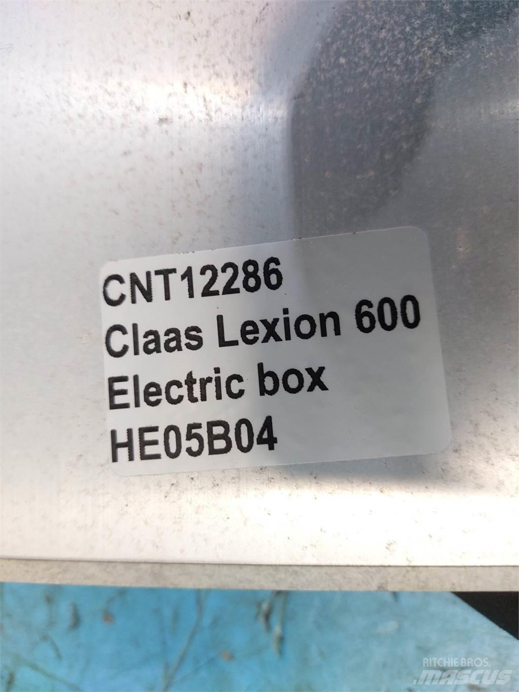 CLAAS Lexion 600 电子设备