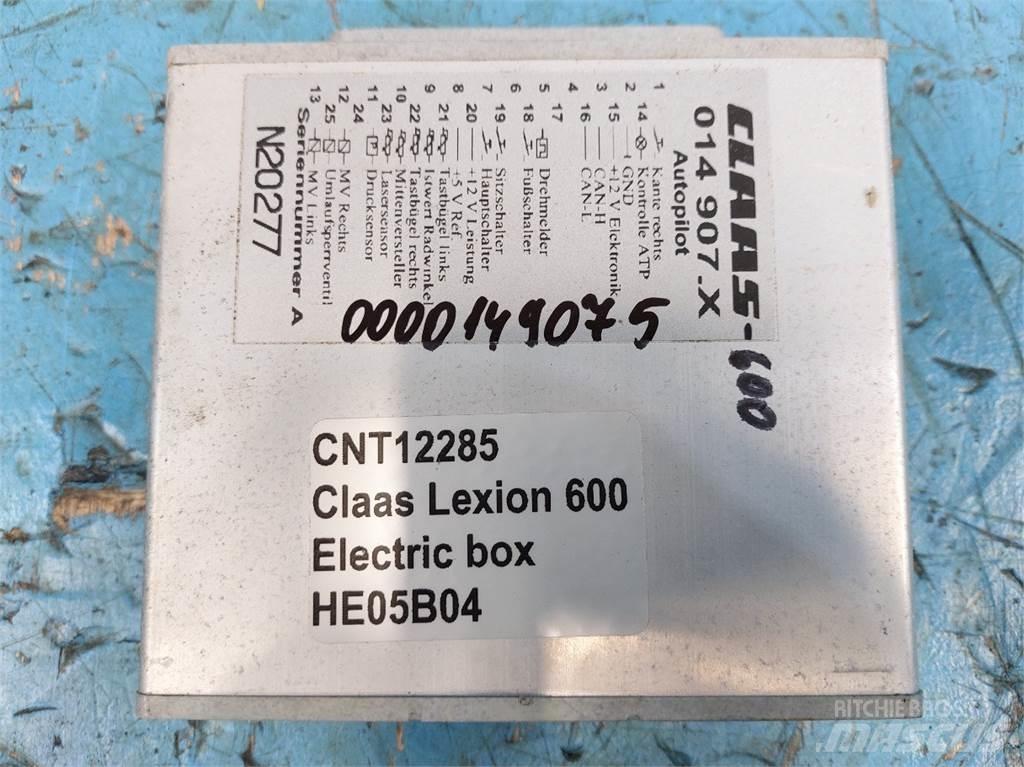 CLAAS Lexion 600 电子设备