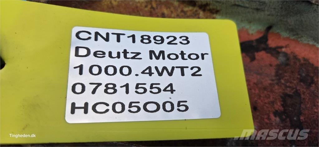 Deutz 1000.4WT2 发动机