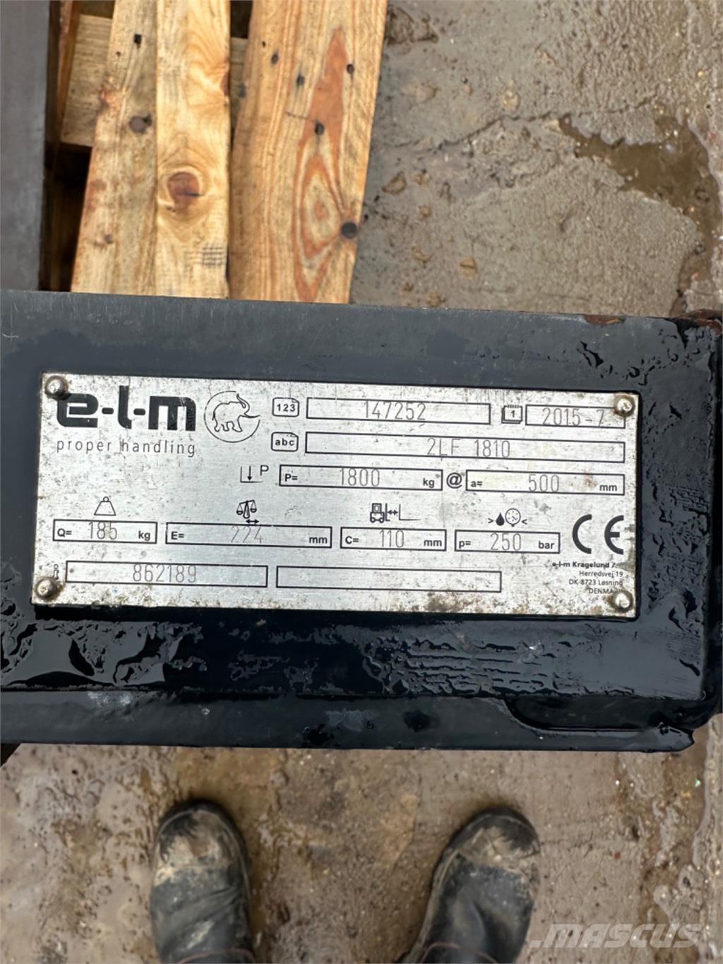 Elm Påhængt 货叉