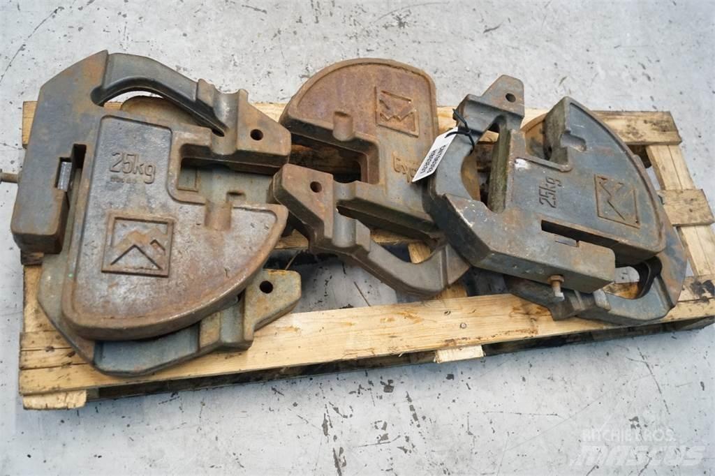  Frontvægt 25Kg 前配重块