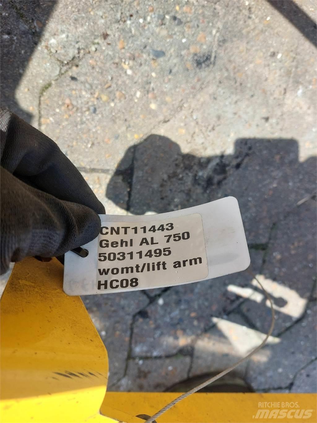 Gehl AL750 吊杆和铲斗