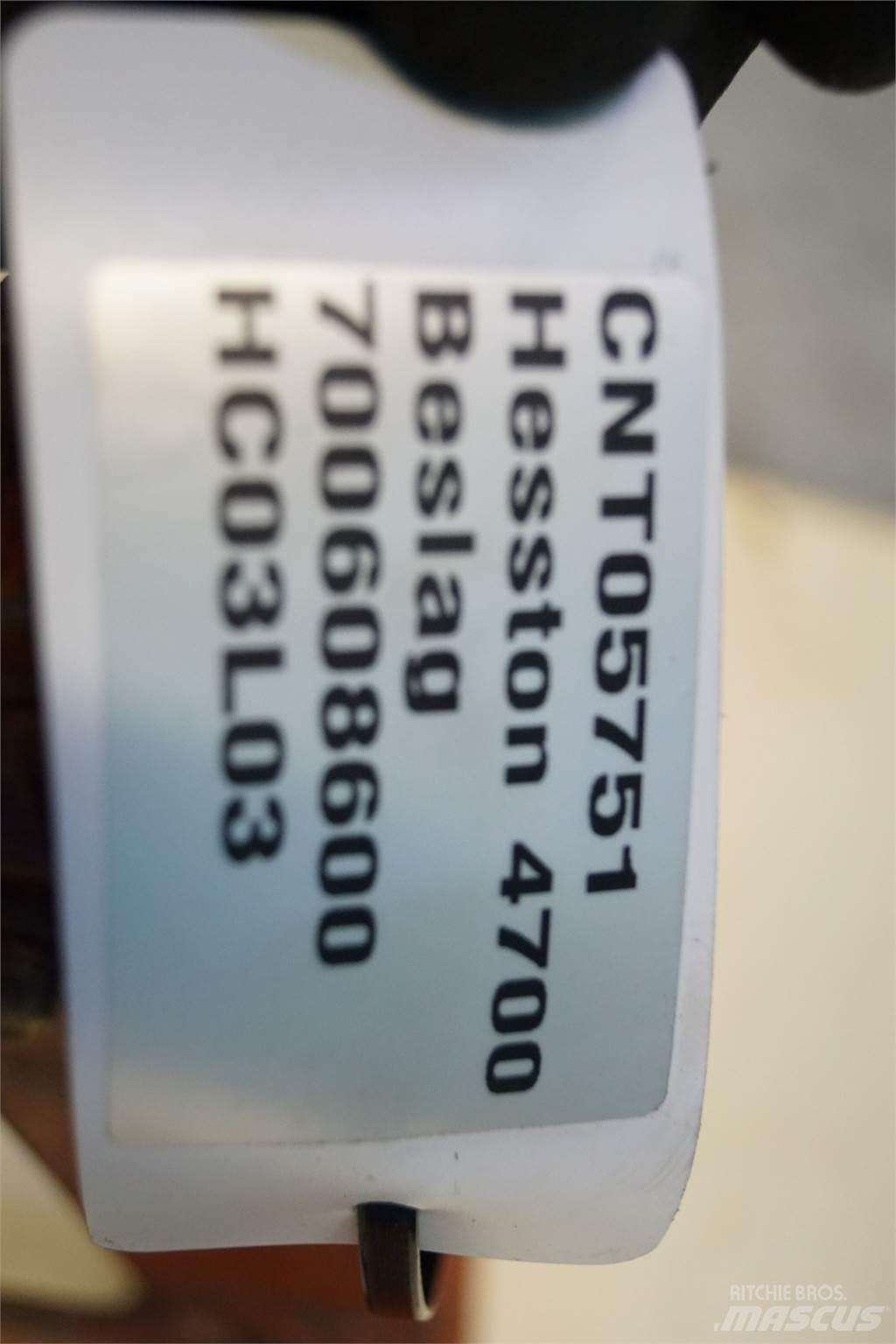Hesston 4700 其他收获机械