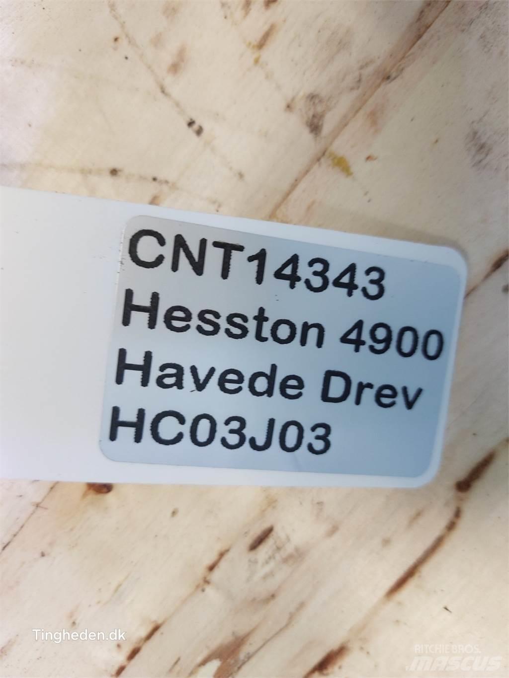 Hesston 4900 传动装置