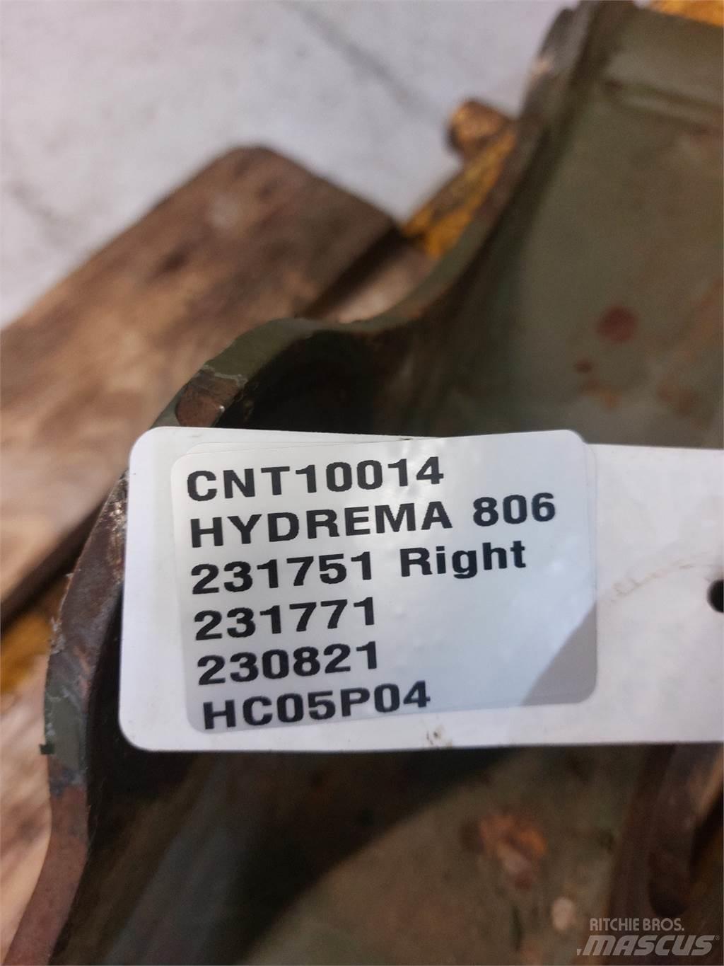 Hydrema 806 其他组件