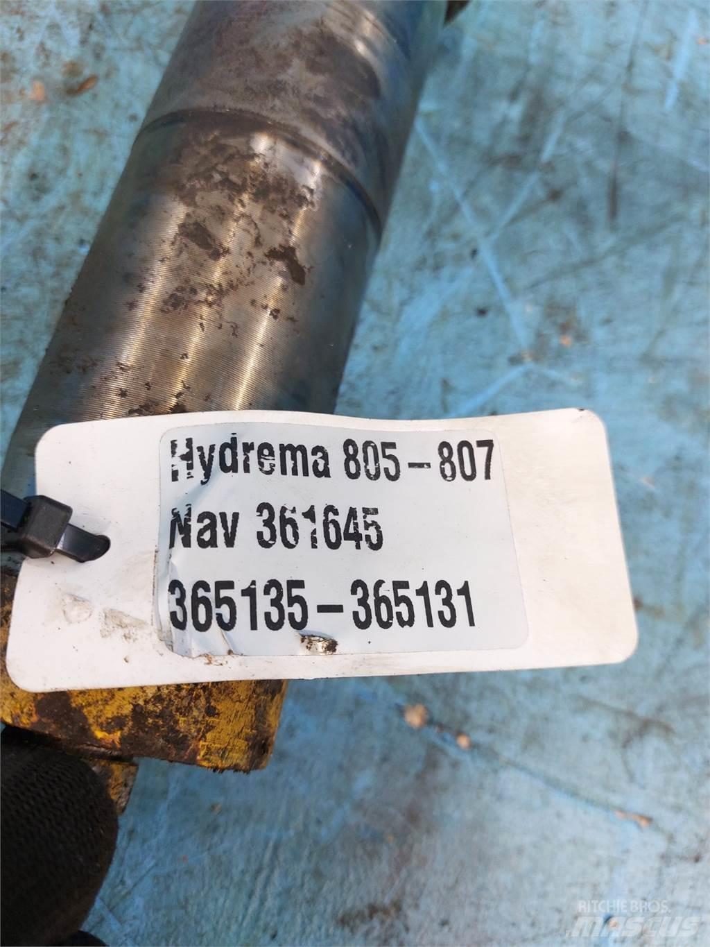 Hydrema 807 吊杆和铲斗