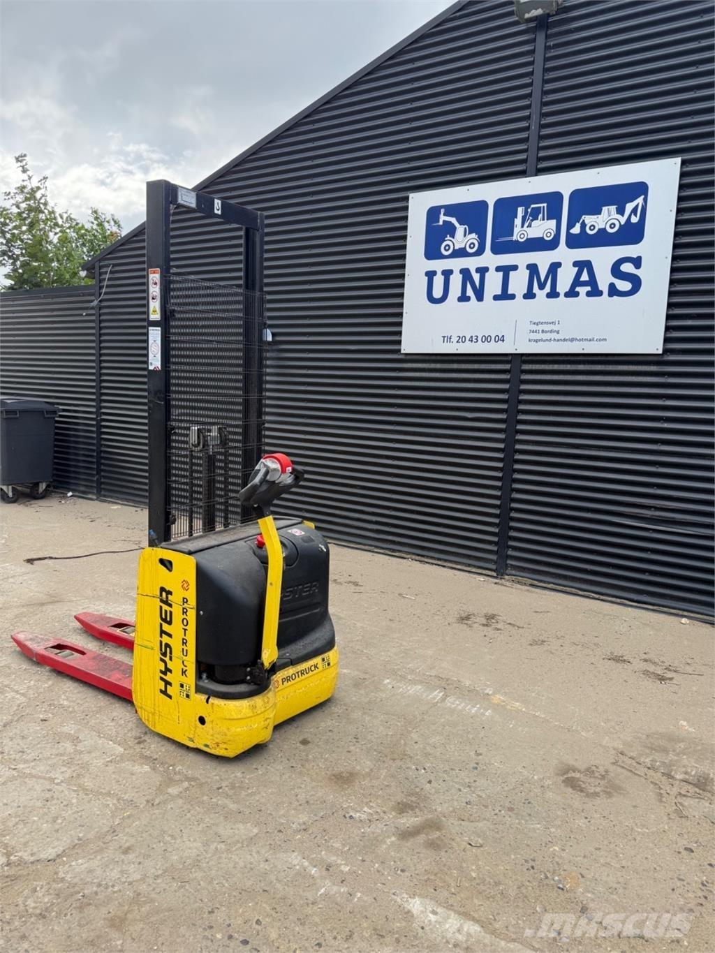 Hyster S1.0 手托盘堆垛机