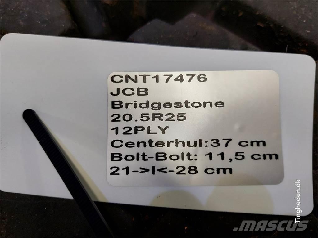 JCB 25 20.5R25 轮胎、车轮和轮圈