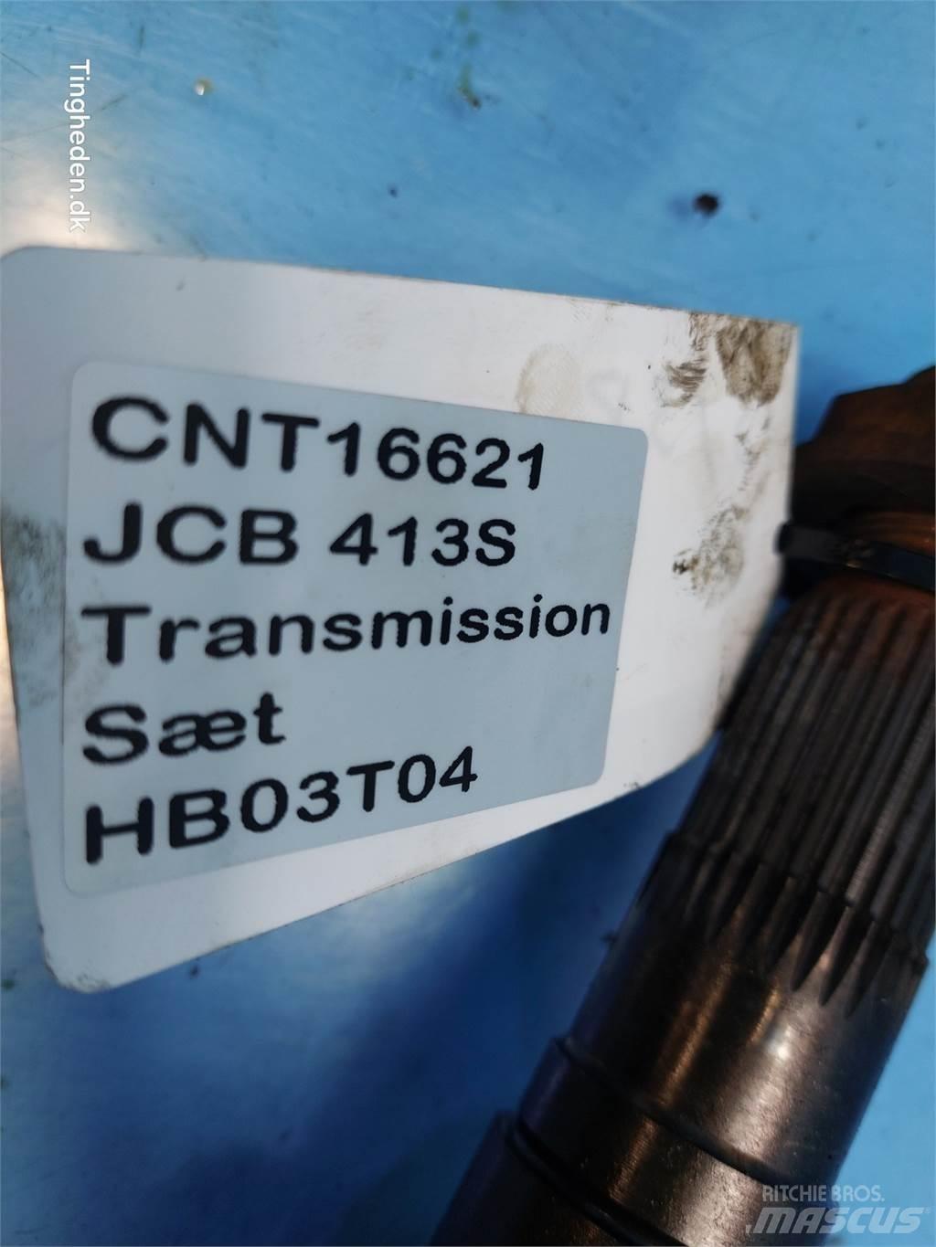 JCB 413S 传动装置