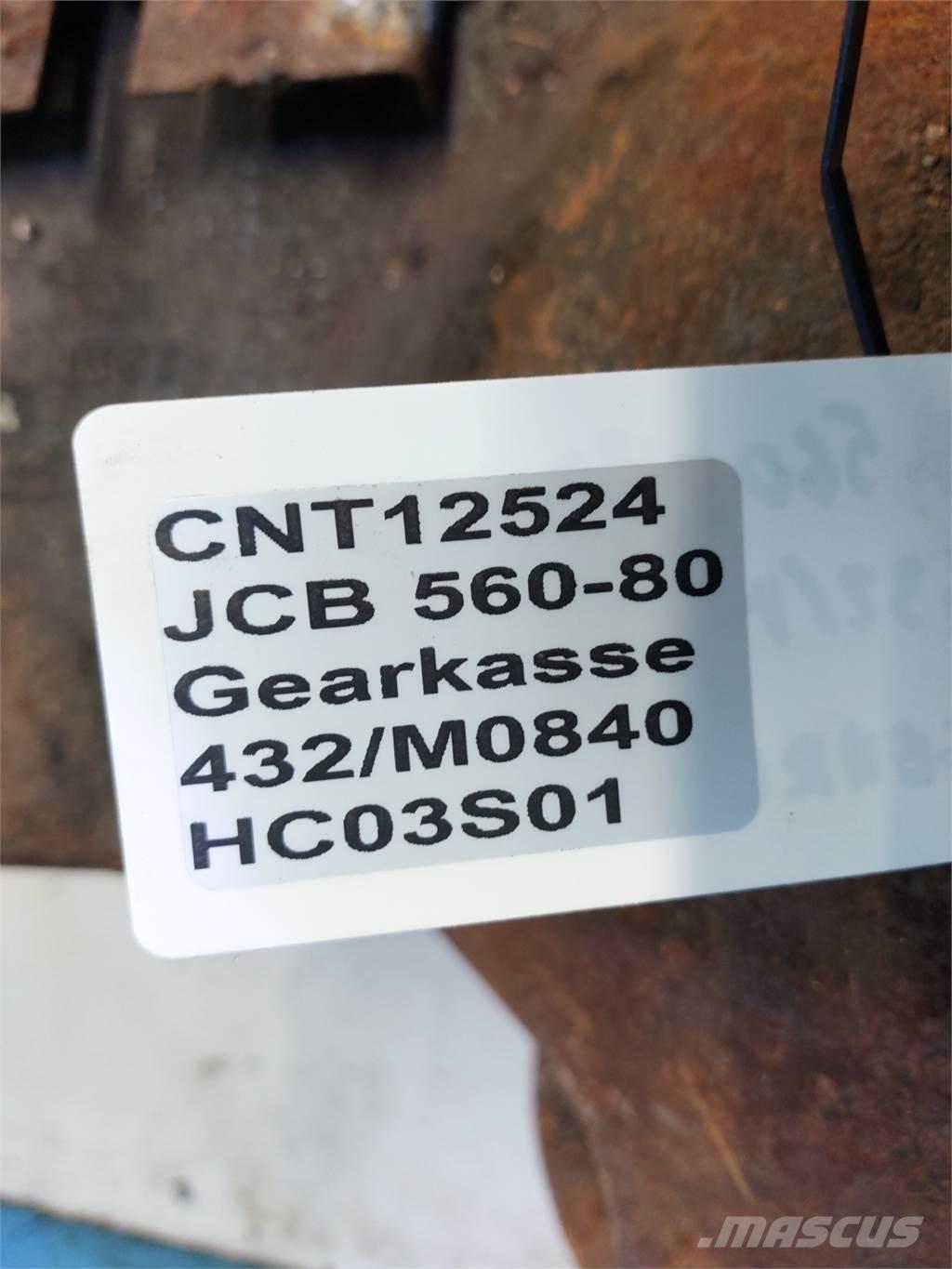 JCB 560-80 传动装置