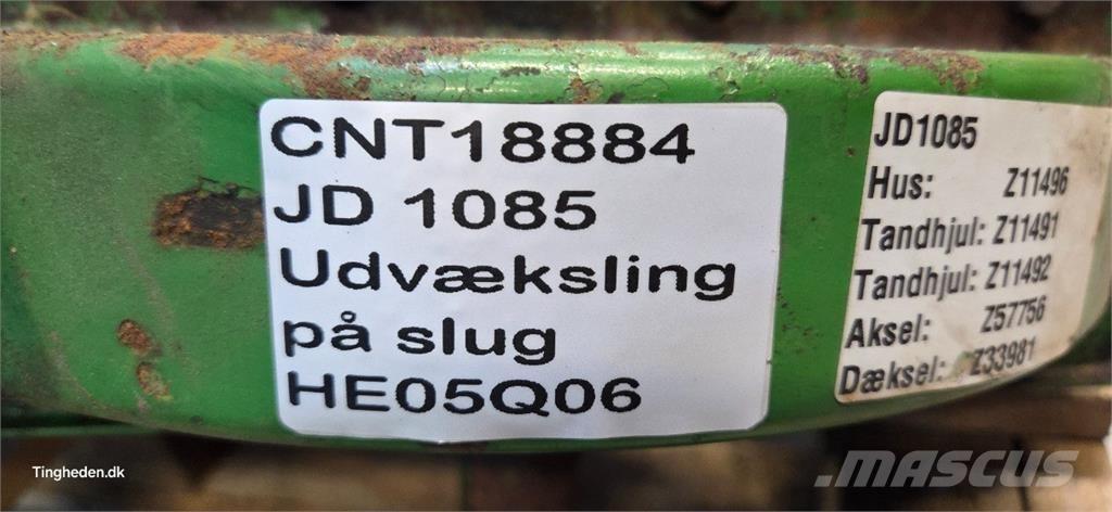 John Deere 1085 传动装置