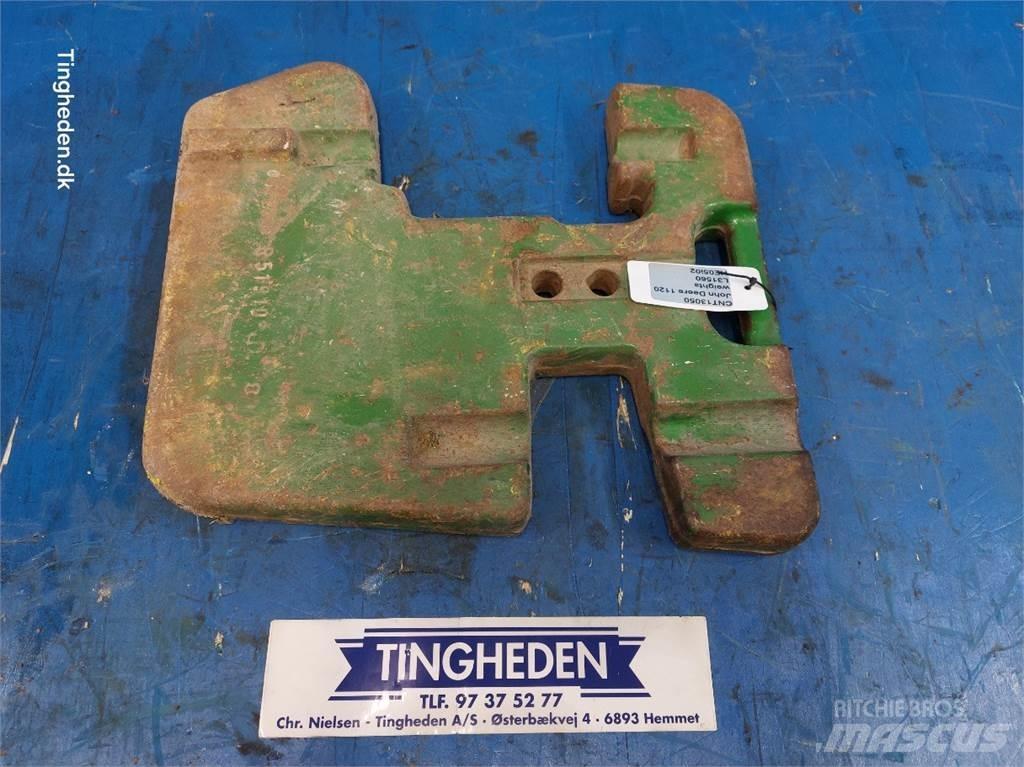 John Deere 1120 前配重块