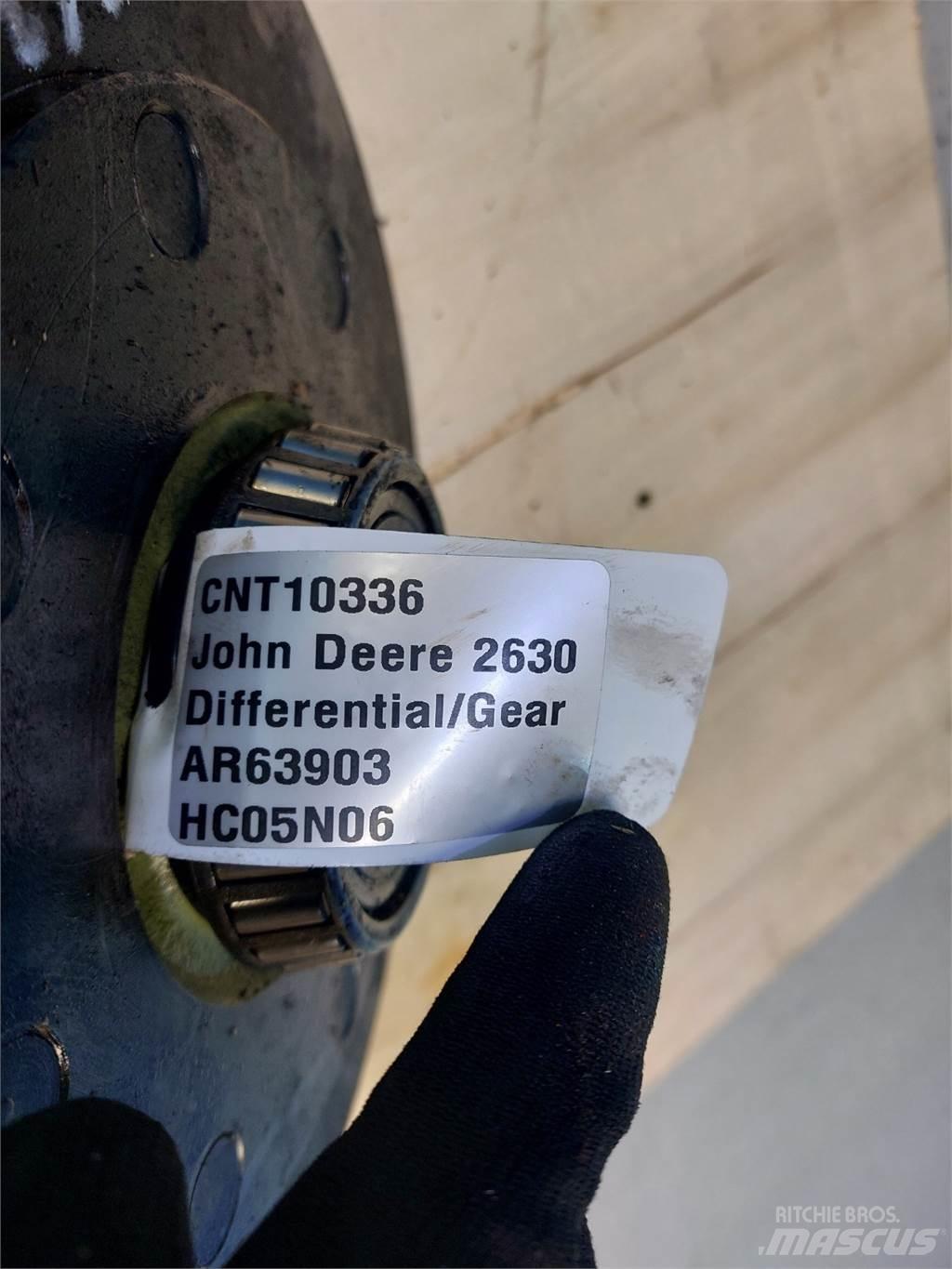 John Deere 2630 传动装置