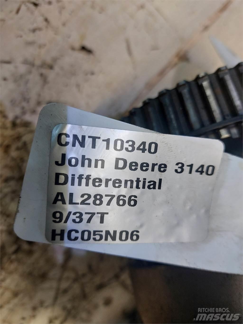John Deere 3140 传动装置