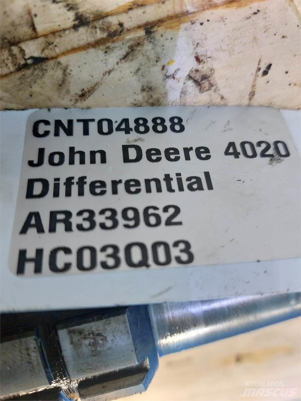 John Deere 4020 传动装置