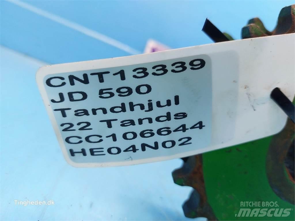John Deere 590 传动装置