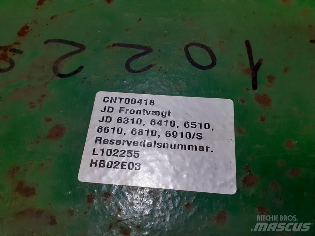 John Deere 6410 前配重块