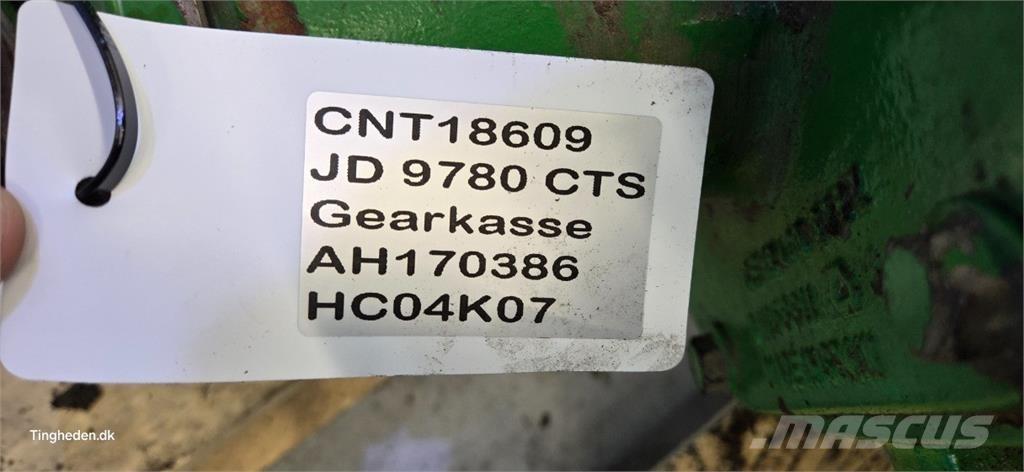John Deere 9780 传动装置